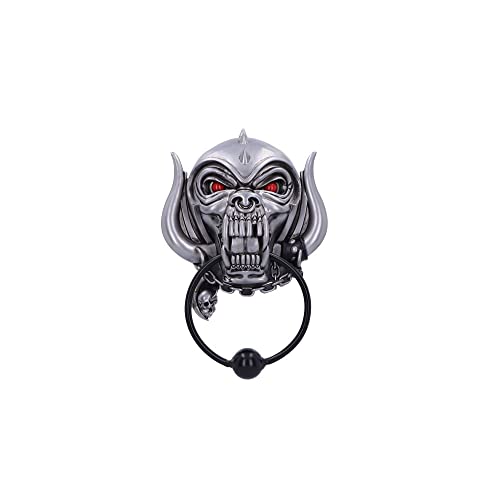 Nemesis Now Motorhead Warpig Türklopfer, offizielles Lizenzprodukt, Silber, 17 cm