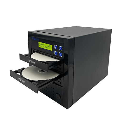 24X SATA 1 to 1 CD DVD duplicator Plextor Burner Writer Copier Tower