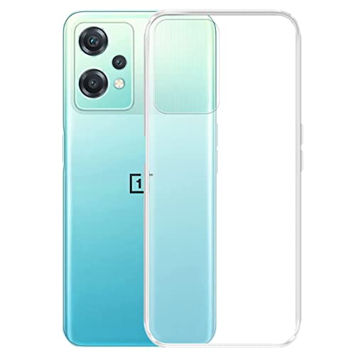 Image of NISHTECH for OnePlus Nord CE 2 lite Premium Transparent Hybrid Soft Slim Dust Proof Back Case Cover Silicone with Camera Protection