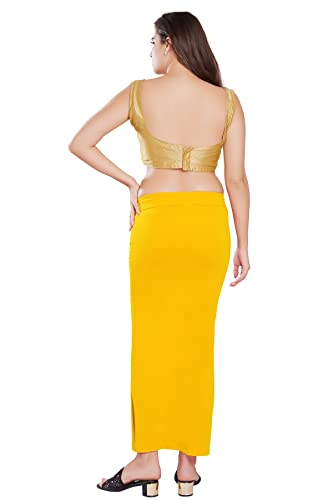 Image of RANI SAAHIBA Women's Stretchy Slim Fishcut Petticoat Cotton Shapewear