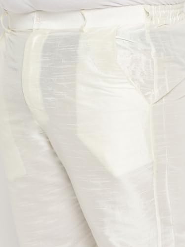 Image of Vastramay Plus Men's Silk Blend Kurta Pyjama Set