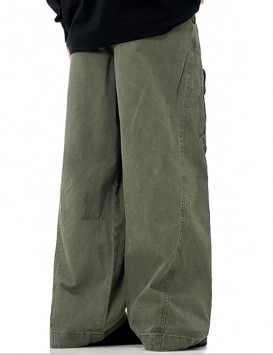 Cargo Pants Y2k Baggy Streetwear Jeans Hip Hop Demin Joggers Wide Leg Baggy Parachute Pants for Men4