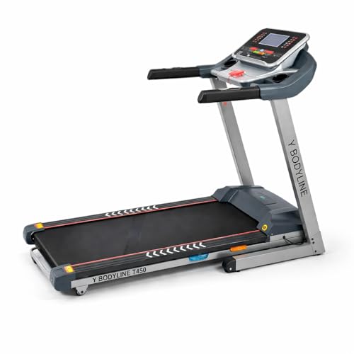 Image of Motorised Treadmill 150kg Weight capicity for Home Gym, Electric Running Machine with Digital Display, 6.5 hp Motor, 18km /h top Speed, Air Cushion Layer (1 Year Warranty) (T450)