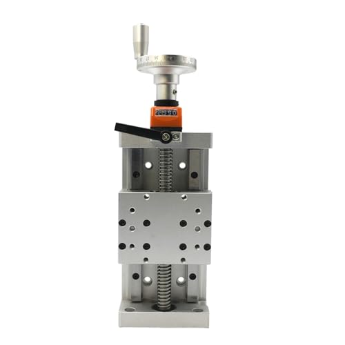 Guide linéaire table coulissante CNC réglage manuel précis course 250mm