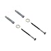 Produktbild Hansgrohe 66283 3 Befestigungssatz zu Unica'F Wandstange 96179 000, Chrom