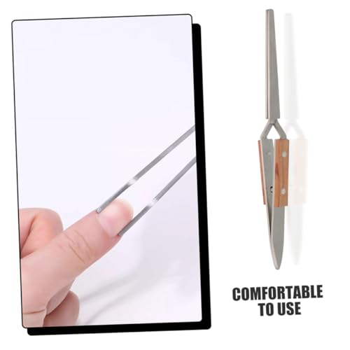 Ipetboom 2 piezas clips para arte de uñas ergonómicos miniatura 3