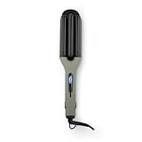 StyleCraft Sage Ceramic Triple Barrel Deep Waver with Tourmaline Infusion, Customizable Temperatures, and LCD Display