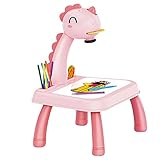 Learningart Children Projection Drawing Board - Drawing Projector Table for Kids, Drawing Projector for Tracing, Xmas Gift, Improve Creativity Imagination, Christmas Learning Games for Kids Ages 3-12