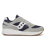 Saucony Originals Eclipse Color Grey Navy, Size 42.5 EU 21 - Grey Navy 42.5