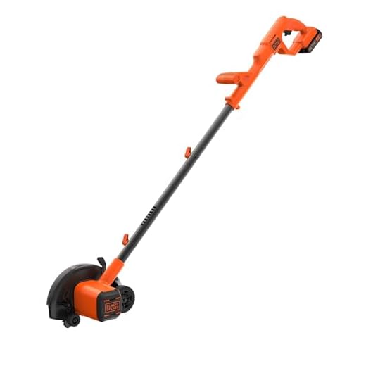 BLACK+DECKER 20V MAX Cordless Edger Lawn Kit, 1.5 Ah Battery & Charger Included (BCED400C1)