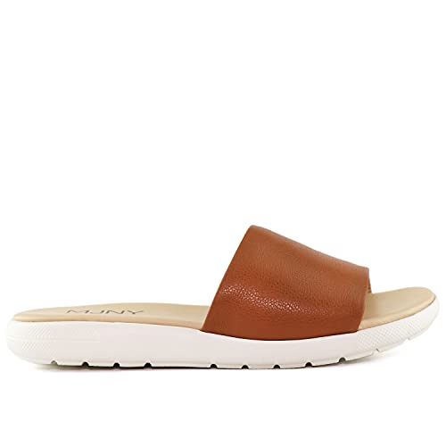 Marc-Joseph-New-York-Womens-Casual-Genuine-Leather-Flat-Slide-Mules-Sandals-Open-Toe-Backless-Comfortable-Lightweight-EVA-Sole-Fashion-Slip-on-Slides