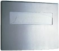 Contura Seat Cover Dispenser- Holds 250 Seat Covers- Satin Finish