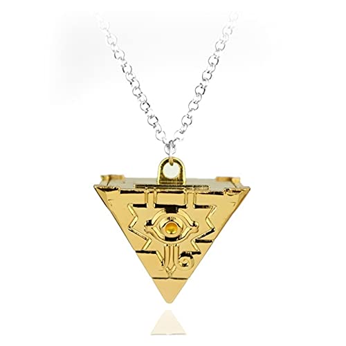 XYBB Mode Herren Halskette Anhänger (Metal Color : Gold Color) Cover