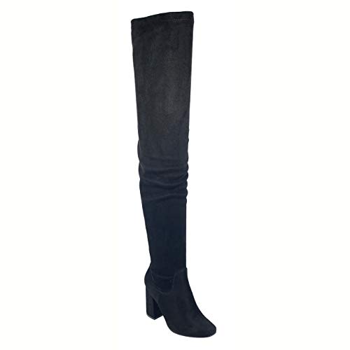lipsy zip detail stiletto knee high boots
