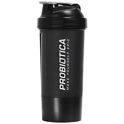 Coqueteleira 600 Ml Rosa/Branca 2 Doses - Probiotica, Probiótica