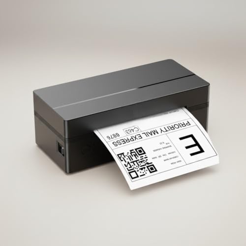 Image of RP425 Thermal Label Printer, Wireless, High-Speed Shipping Label Printer for Barcode, Logistics and Warehouse Management