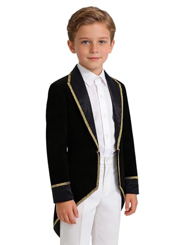 Disfraz completo príncipe medieval niño talla 6 negro miniatura 1