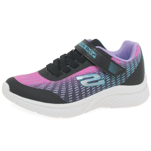 Skechers Girls' Microspec Plus Disco Dreami Sneaker