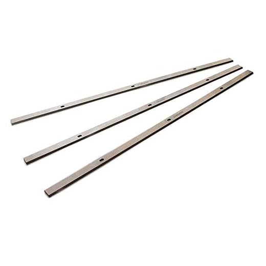 OSCARBIDE HSS Planer Blades Knives for Delta 22-580 22-549 22-590 22-555,Craftsman 21743,Wen 6552,Grizzly G0689,Metabo DH330 Planers,13 inch Planer Knives Replacement 2 Cutting Edges,3 Pieces/Set