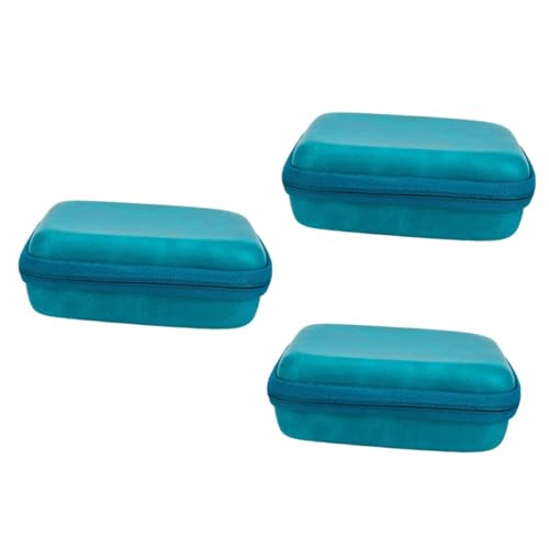 VANZACK 3pcs Guitar Pick Organizer Bag Portable Plectrum Holder for Lightweight Accessory Container Lake for Musicians and Guitar Enthusiasts