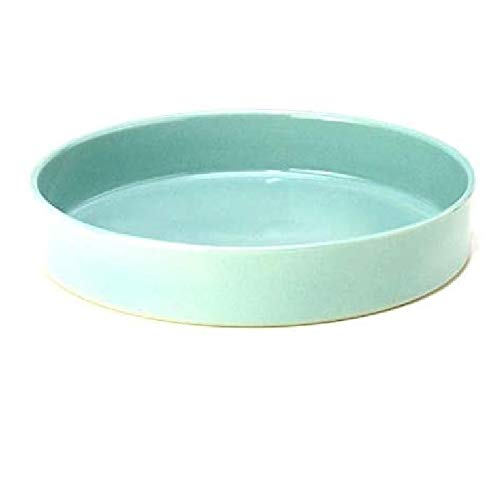 Amazon.co.jp: 萬古焼 陶炎窯 大宮陶苑 花器 西山シリーズ 丸水盤