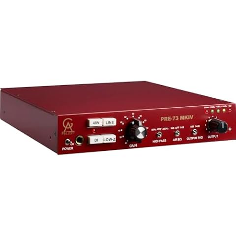 Golden Age Project Pre-73 MKIV Mic/Line/Instrument Preamplifier Cover