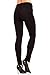 La Bijou Womens French Terry Basic Jegging Skinny Pants 511S Black Large