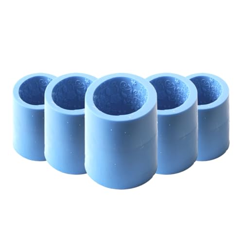 Moule silicone cylindre floqué XL x5 pour éviter les ratés de coulée - 5