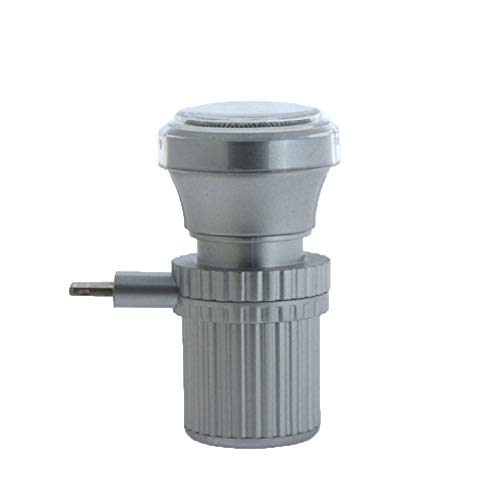 Handy-Rasiermesser Android USB-Schnittstelle Handy Elektrorasierer Mini Portable Kreatives Geschenk,Silver