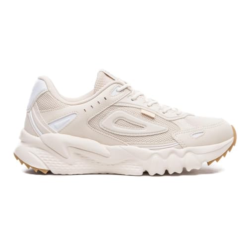 Tenis Fila Venture Tracer 2 Feminino, Raw White/White/Fungi, 35