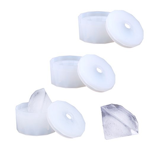 Moldes para Hielo en Diamante de Silicona Pack 3 miniatura 1