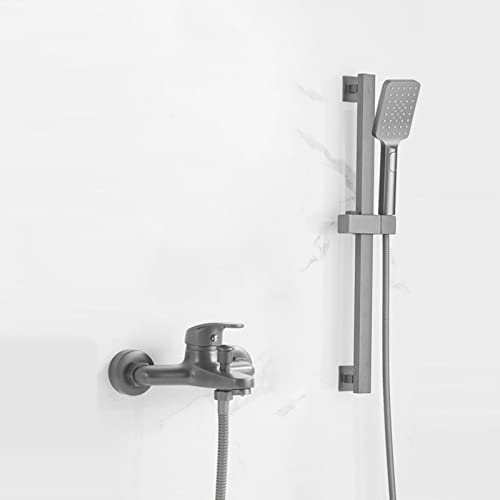 Mitigeur bain douche laiton double trou de qualité supérieure avec combiné de douche - 2