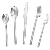 Silverware Set 20-Piece Stainless Steel Flatware Cutlery Set Service for 4, Tableware Utensils Set I