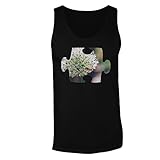 INNOGLEN Imagen de Imagen de Puzzle Bee Nuevo la Parte Superior del Tanque Hombres e872mt