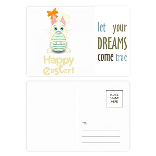 Tarjetas de agradecimiento de Pascua que transmiten ilusión y buenos deseos, 20 uds