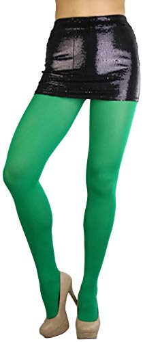 Image of ToBeInStyle Women's Nylon Solid Opaque Pantyhose Tights