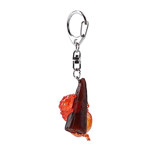BENELIC - Howl's Moving Castle - Hanging Calcifer - Key Chain, Studio Ghibli via Bandai Official Merchandise