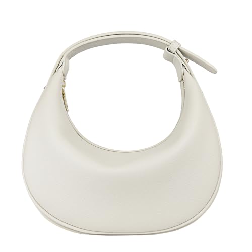 Materiale Premium e Durevole: Realizzata in ecopelle di alta qualità con finitura texturizzata e accessori metallici ben rifiniti, questa borsa a spalla unisce un aspetto raffinato a una resistenza eccellente all'usura e ai graffi, per un uso prolungato