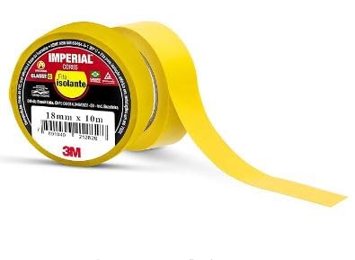Fita Isolante 18 X 10m Amarela 37824