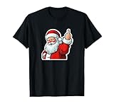 Photo Gallery divertente babbo natale dito medio anti holiday f xmas flip the bird maglietta Photo Gallery divertente babbo natale dito medio anti holiday f xmas flip the bird maglietta