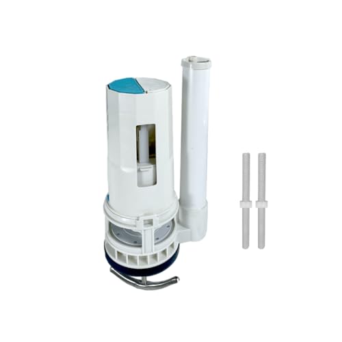 NANABIMIC 2-inch Top Dual Flush Valve for One-Piece Toilets, Includes