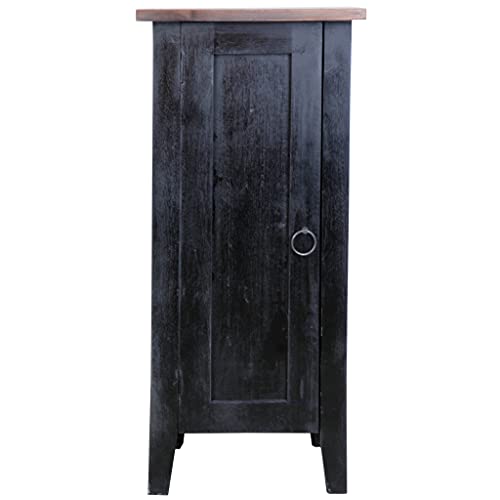 Sunset-Trading-Shabby-Chic-Cottage-Accent-Cabinet-Antique-Black Sunset Trading Shabby Chic Cottage Accent Cabinet Antique Black