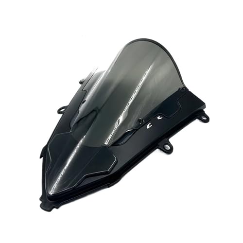 �o�C�N�̃E�C���h�f�B�t���N�^�[�t�����g�K���X CBR650R Cbr650r 2019 2020 2021 2022 2023 �I�[�g�o�C�̃t�����g�K���X �E�B���h�X�N���[���L�b�g �f�t���N�^�[(Matte gray)