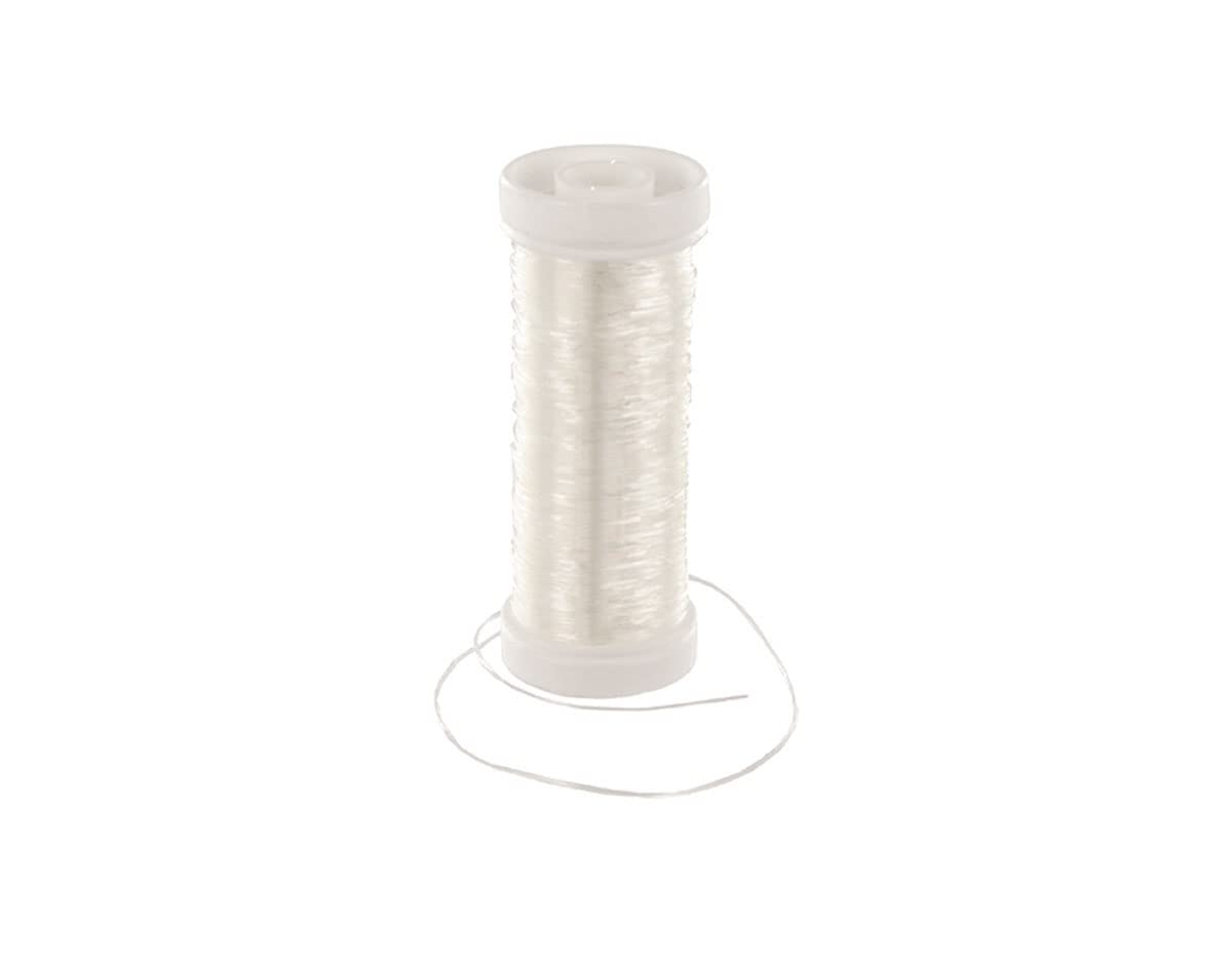 Transparent elastic nylon thread 0.5 mm. 20 m.