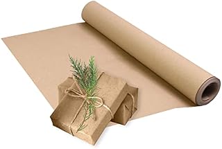 Triplast Brown ECO Kraft Paper (750mm x 10m) - Biodegradable & Recyclable - Multipurpose Wrapping Paper Roll with a Premium & Rustic Finish - Ideal for Gift Wrapping, Parcel Packing, Arts & Craft