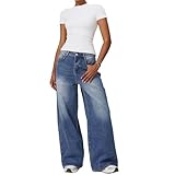 Women's Gym Tops Slim Fit Crew Neck Short Sleeve Tight Basic Solid Tee Athletic Running Yoga Sports T-Shirts White - Image 5