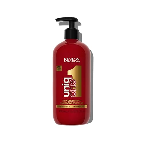 Revlon Professional UniqOne, Shampooing et Après-shampooing 2en1 (490 ml), Soin Cheveux Nourrissant et Réparateur, Formule Vegan, Tous Types de Cheveux,...