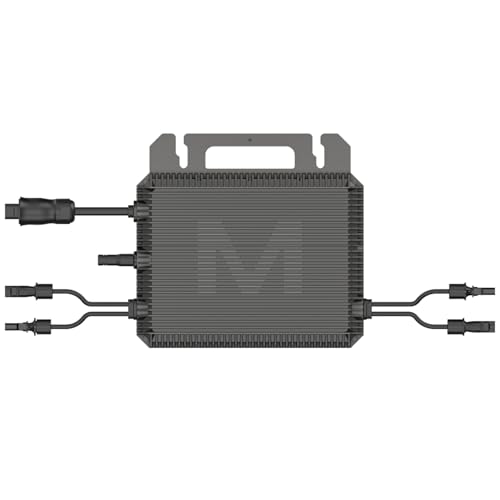 Marstek Mikrowechselrichter 800W – 230V AC 0% VAT, 16-60V DC Eingang, Solar-Wechselrichter mit WiFi für Balkonkraftwerk, IP67, App-Steuerung, für Photovoltaik-Module