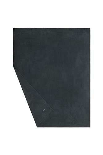 Image of Barefoot Dreams CozyChic Throw, Onyx Blue, 54 inchx72 inch