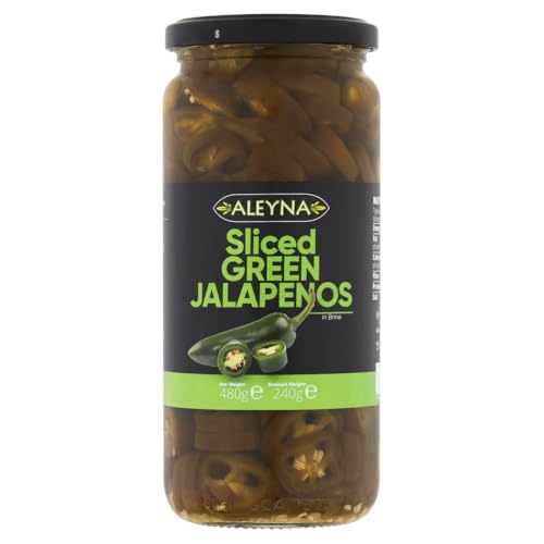 Aleyna Sliced Green Jalapeno Peppers 480g